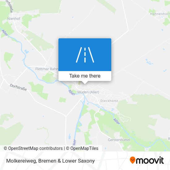 Molkereiweg map
