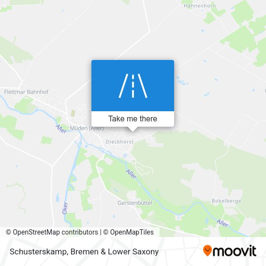 Schusterskamp map