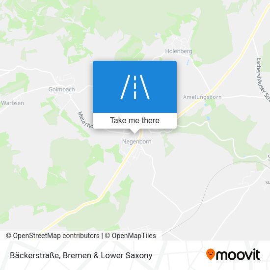 Bäckerstraße map