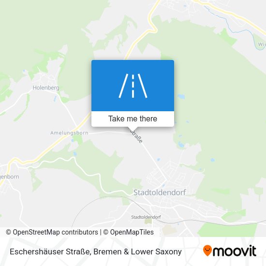 Eschershäuser Straße map