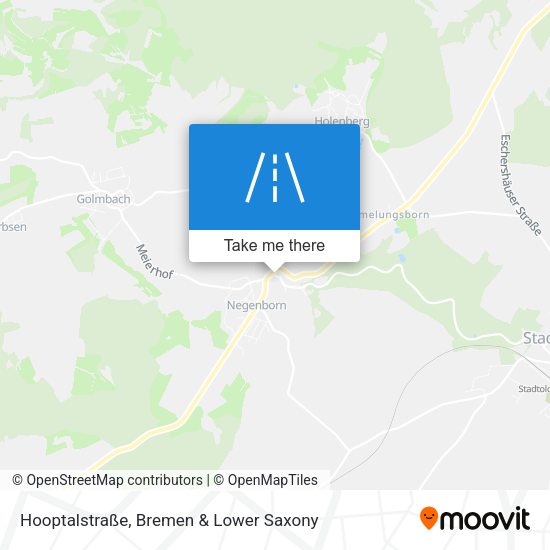 Hooptalstraße map