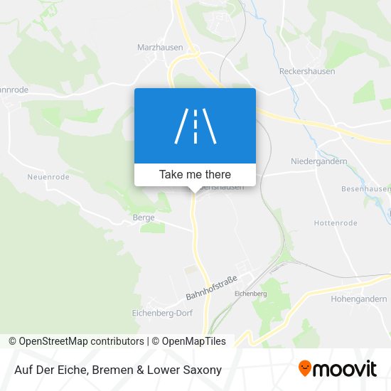 Auf Der Eiche map
