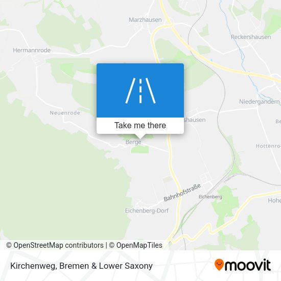 Kirchenweg map