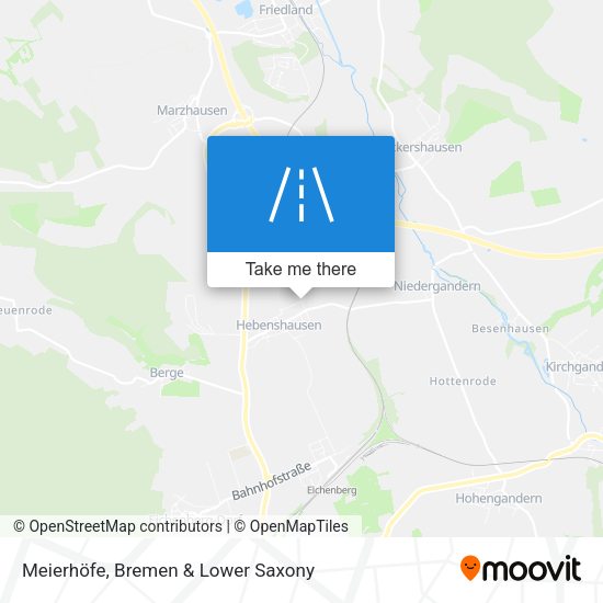 Meierhöfe map