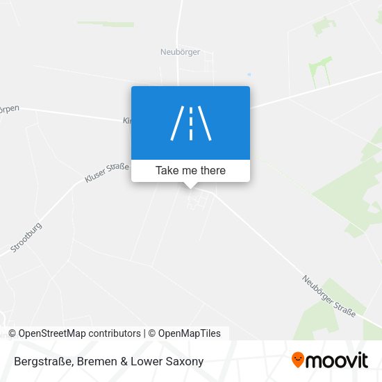 Bergstraße map