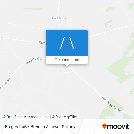 Börgerstraße map