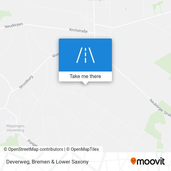 Deverweg map