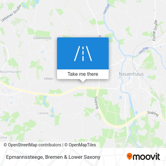 Epmannssteege map