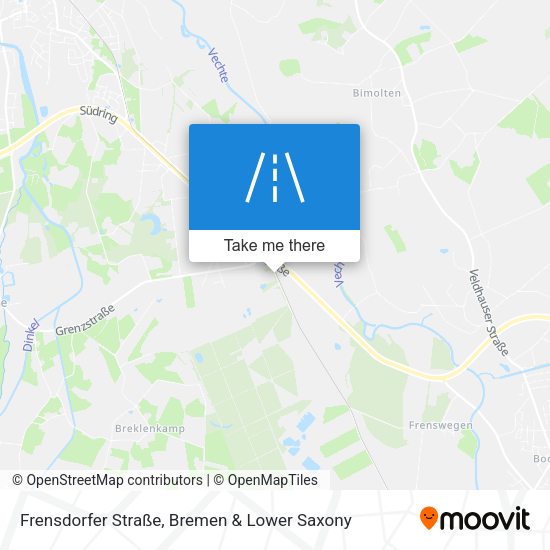 Frensdorfer Straße map
