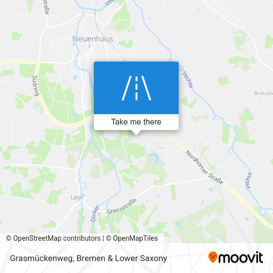 Grasmückenweg map