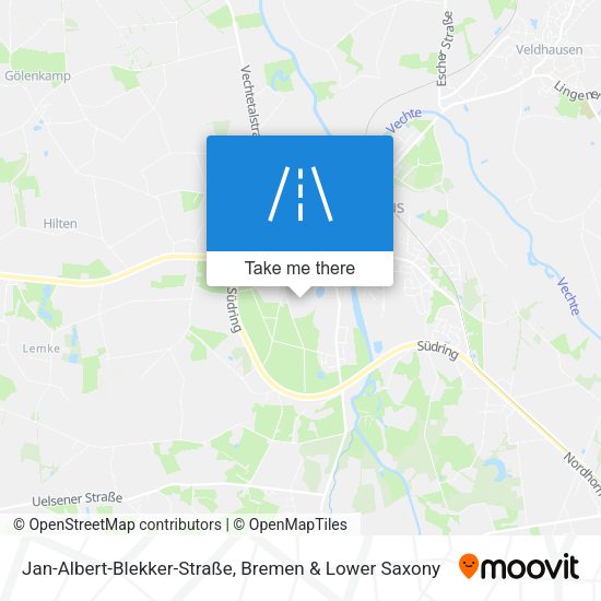 Jan-Albert-Blekker-Straße map
