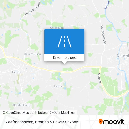 Kleefmannsweg map
