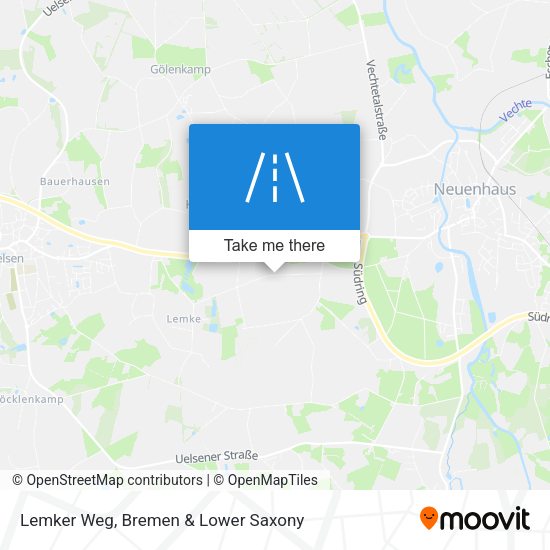 Lemker Weg map
