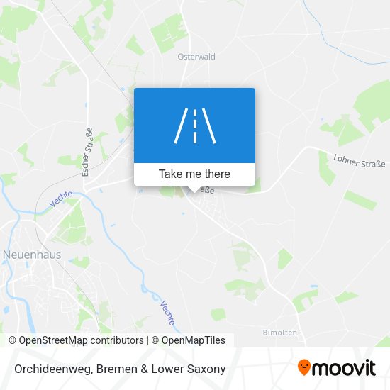 Orchideenweg map