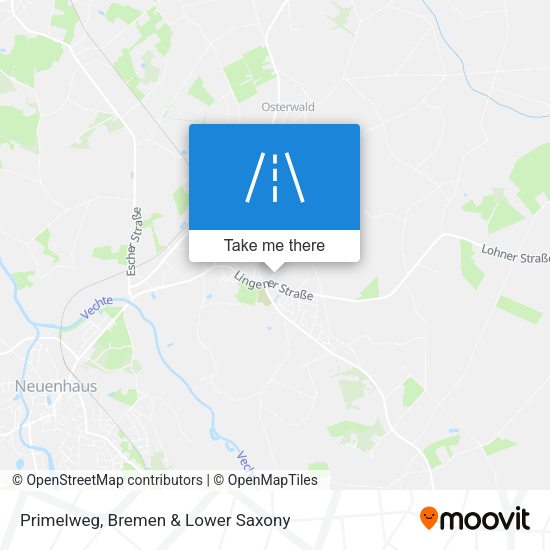 Primelweg map