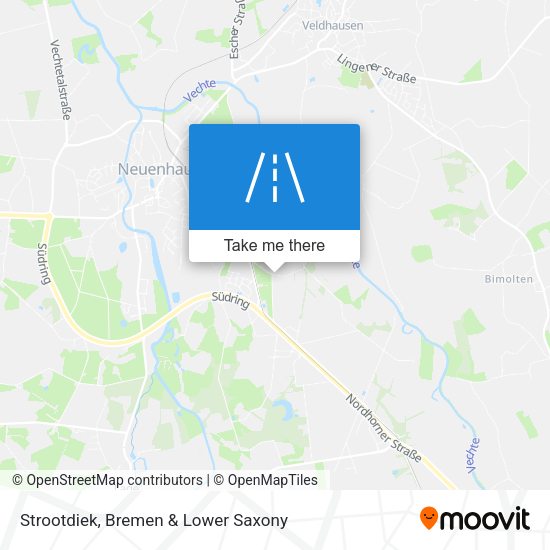Strootdiek map