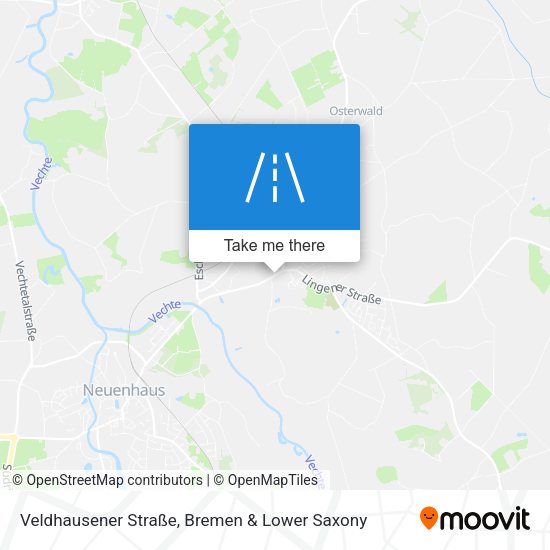 Veldhausener Straße map