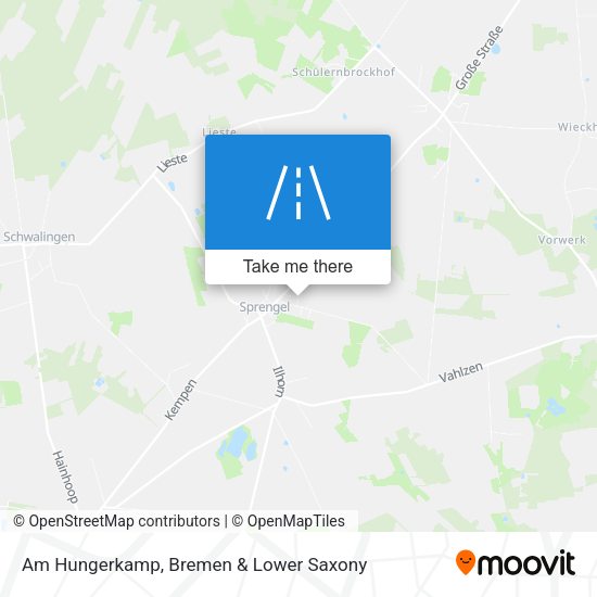 Am Hungerkamp map