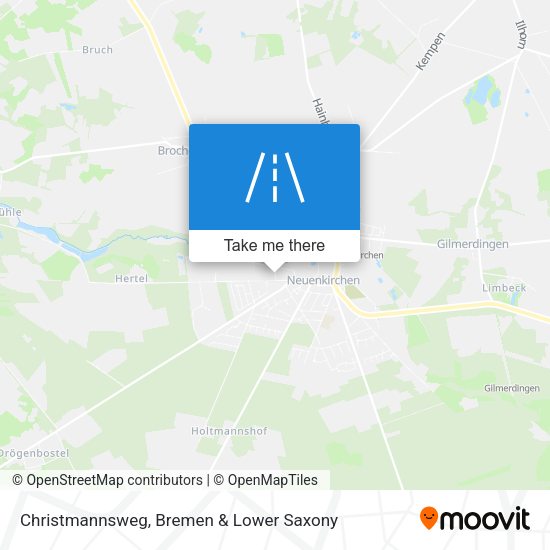 Christmannsweg map