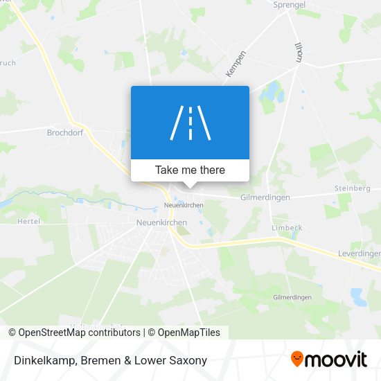 Dinkelkamp map
