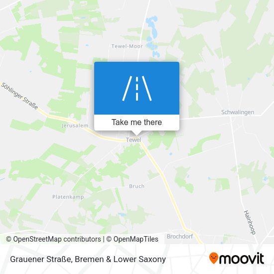 Grauener Straße map