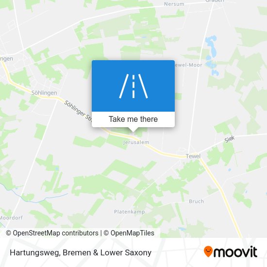 Hartungsweg map