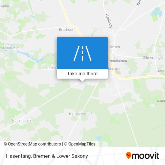 Hasenfang map