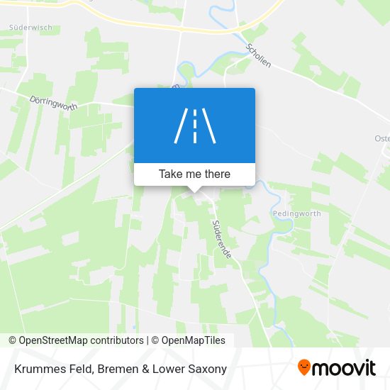 Krummes Feld map