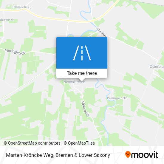 Marten-Kröncke-Weg map