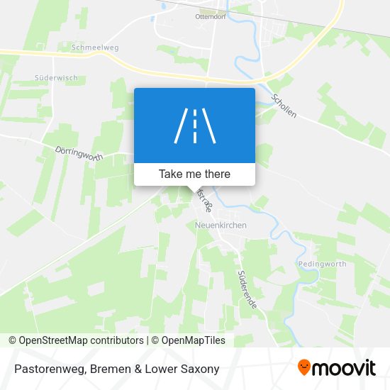Pastorenweg map