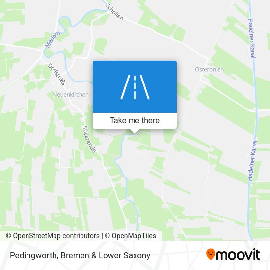 Pedingworth map