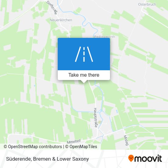 Süderende map