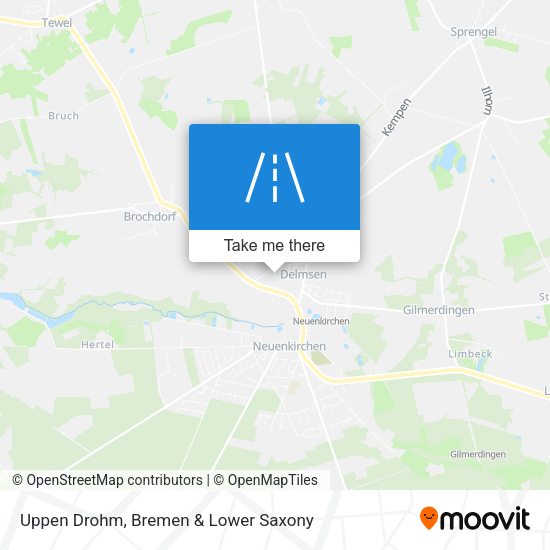 Uppen Drohm map