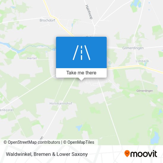 Waldwinkel map