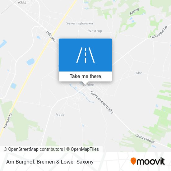 Am Burghof map