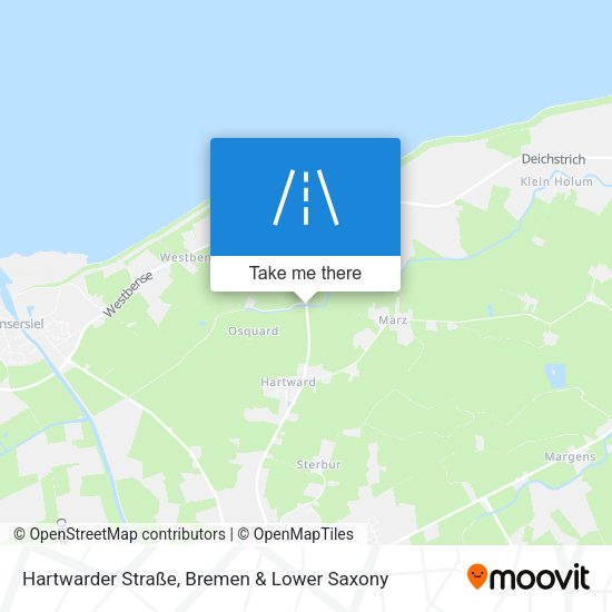 Hartwarder Straße map