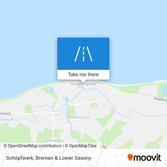 Schöpfwerk map