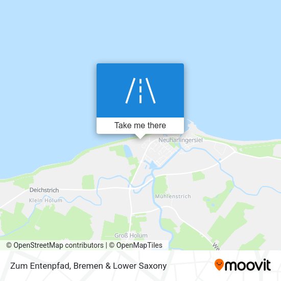 Zum Entenpfad map