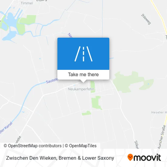 Карта Zwischen Den Wieken