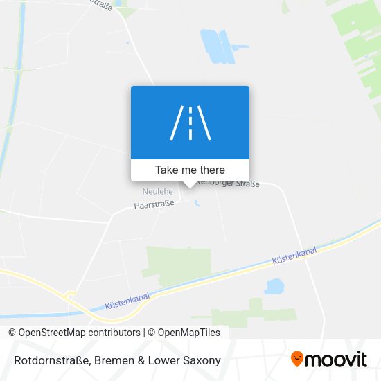 Rotdornstraße map