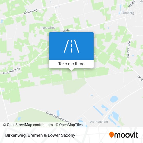 Birkenweg map
