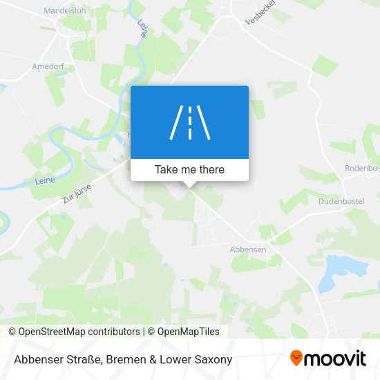 Abbenser Straße map