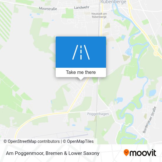 Am Poggenmoor map
