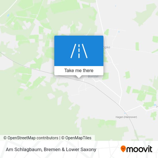 Am Schlagbaum map