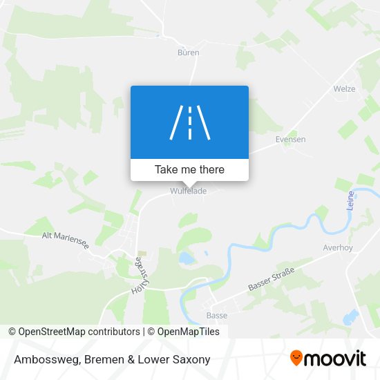 Ambossweg map