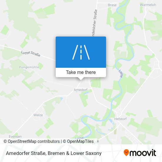 Amedorfer Straße map