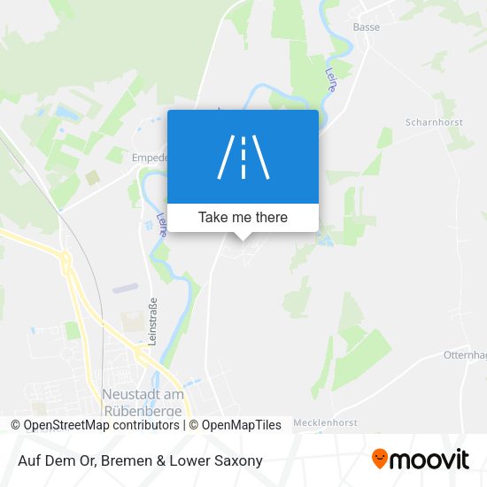 Auf Dem Or map