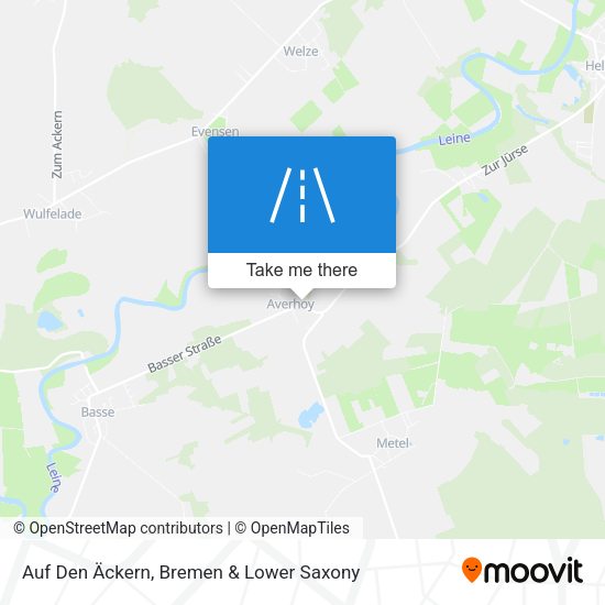 Auf Den Äckern map