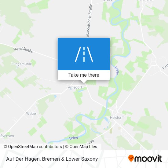Auf Der Hagen map