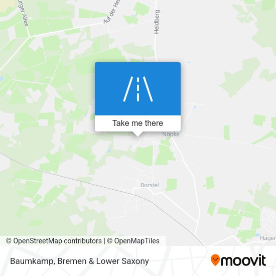 Baumkamp map
